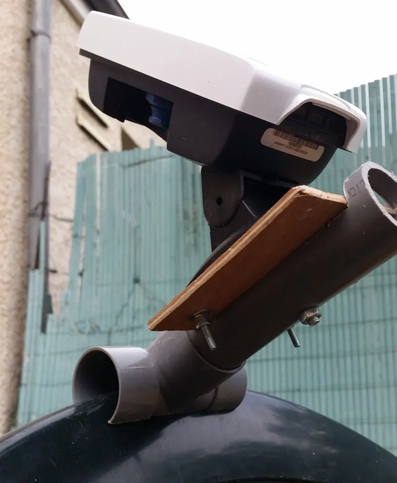 Porta bote custom : Porte sondeur Sond311