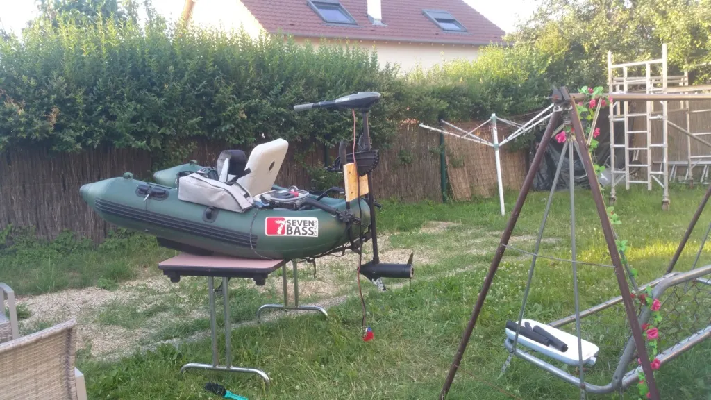 Motorisation float tube 20180616